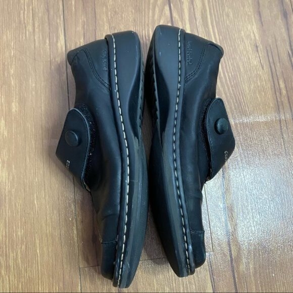 Josef Seibel Slip‎ on Black Shoes Sz 8 - Picture 8 of 12